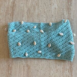 Pitusa Puka Shell Crochet Top